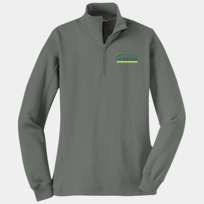 EMB - Ladies 1/4 Zip Sweatshirt Thumbnail